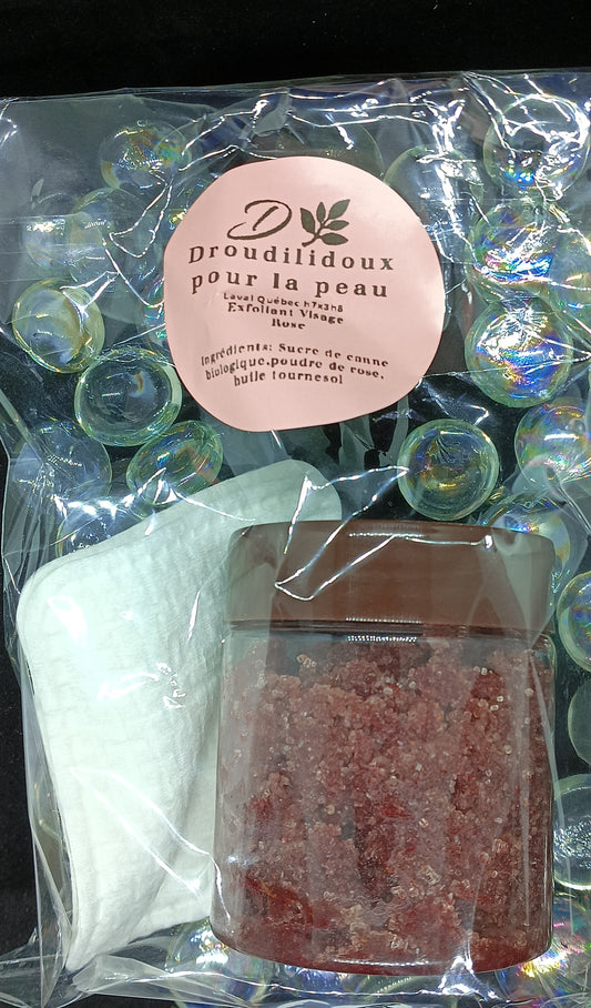 Exfoliant visage Rose
